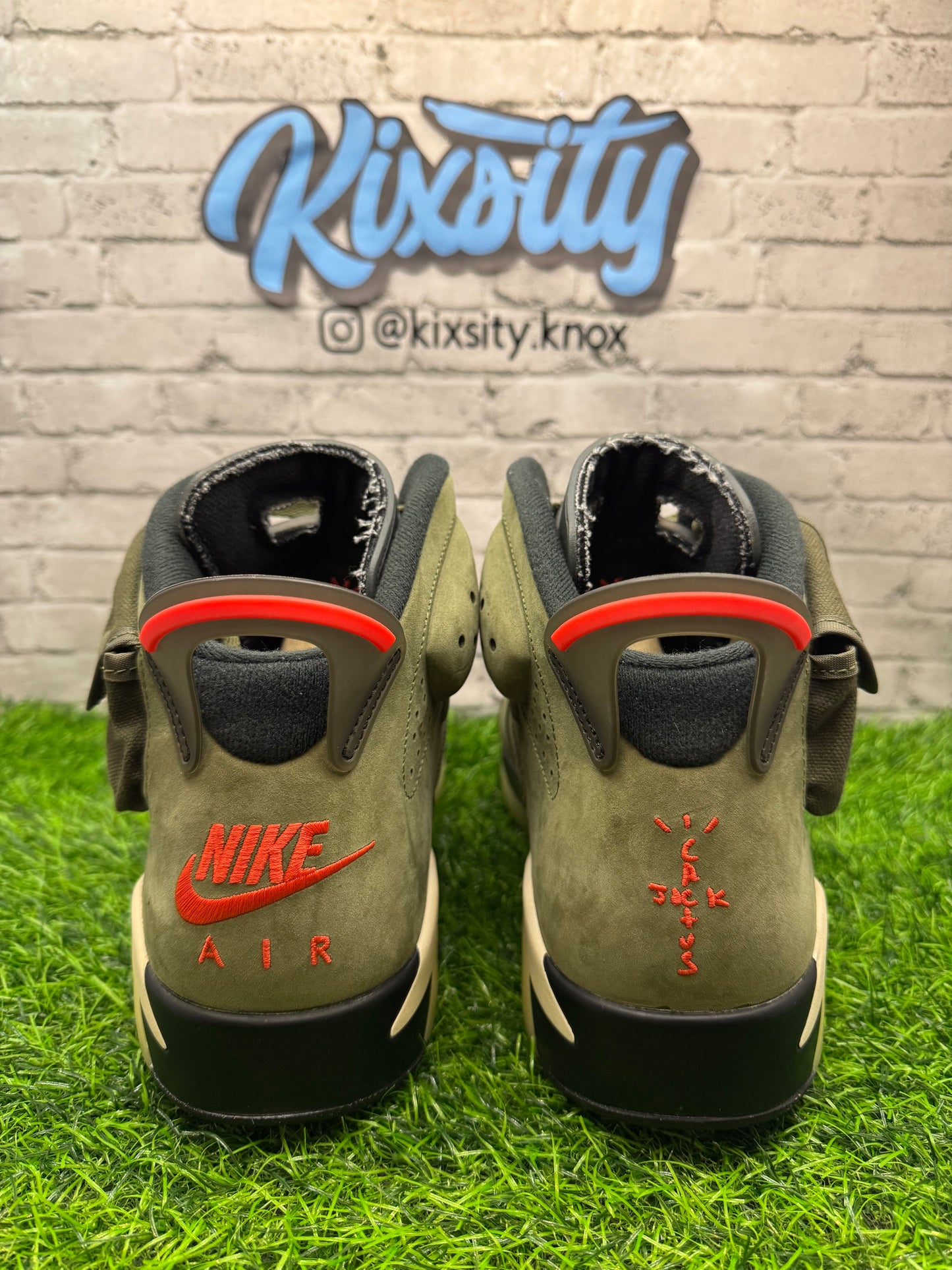 Jordan 6 Travis Scott Olive PO 11