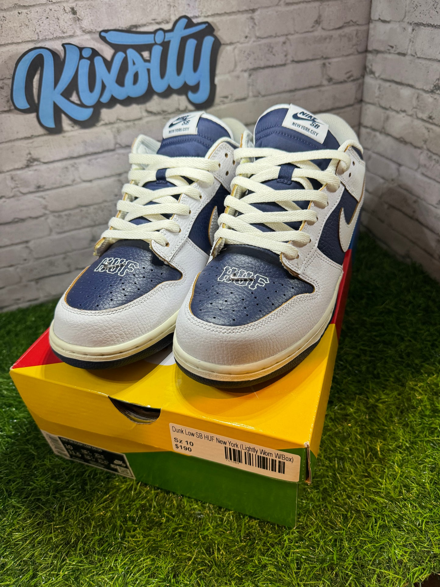 Dunk Low SB HUF New York City PO 10