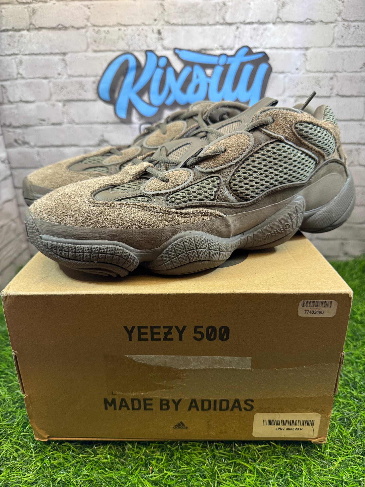 Yeezy 500 Clay Brown PO 10