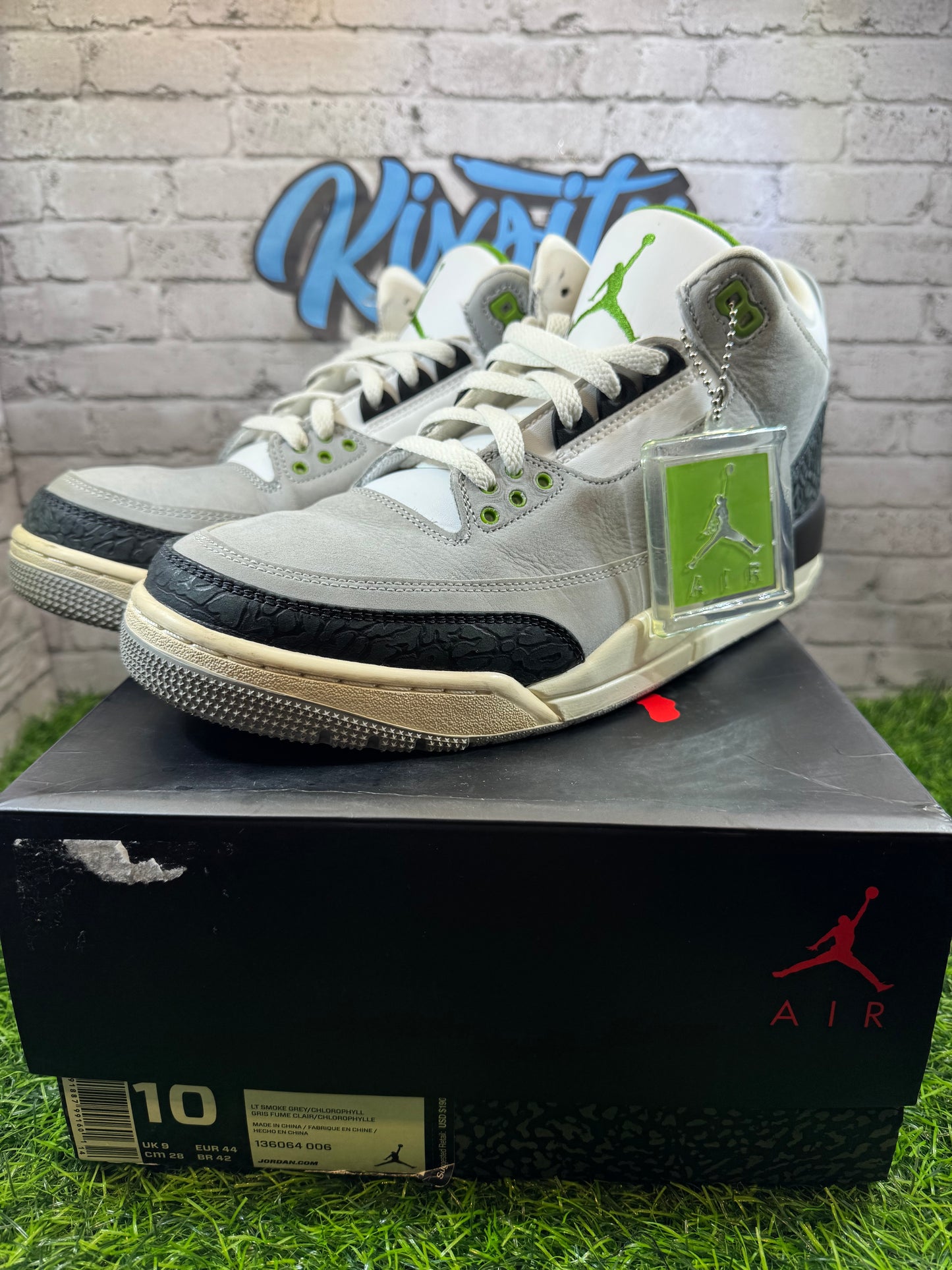 Jordan 3 Chlorophyll PO 10