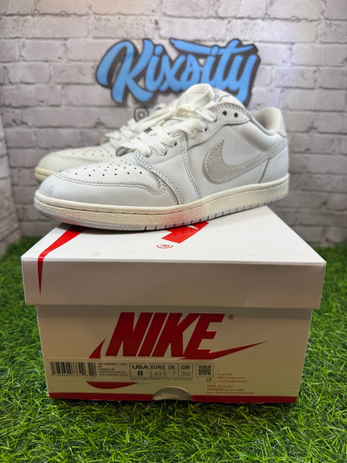 Jordan 1 Low 85' Neutral Grey PO 8