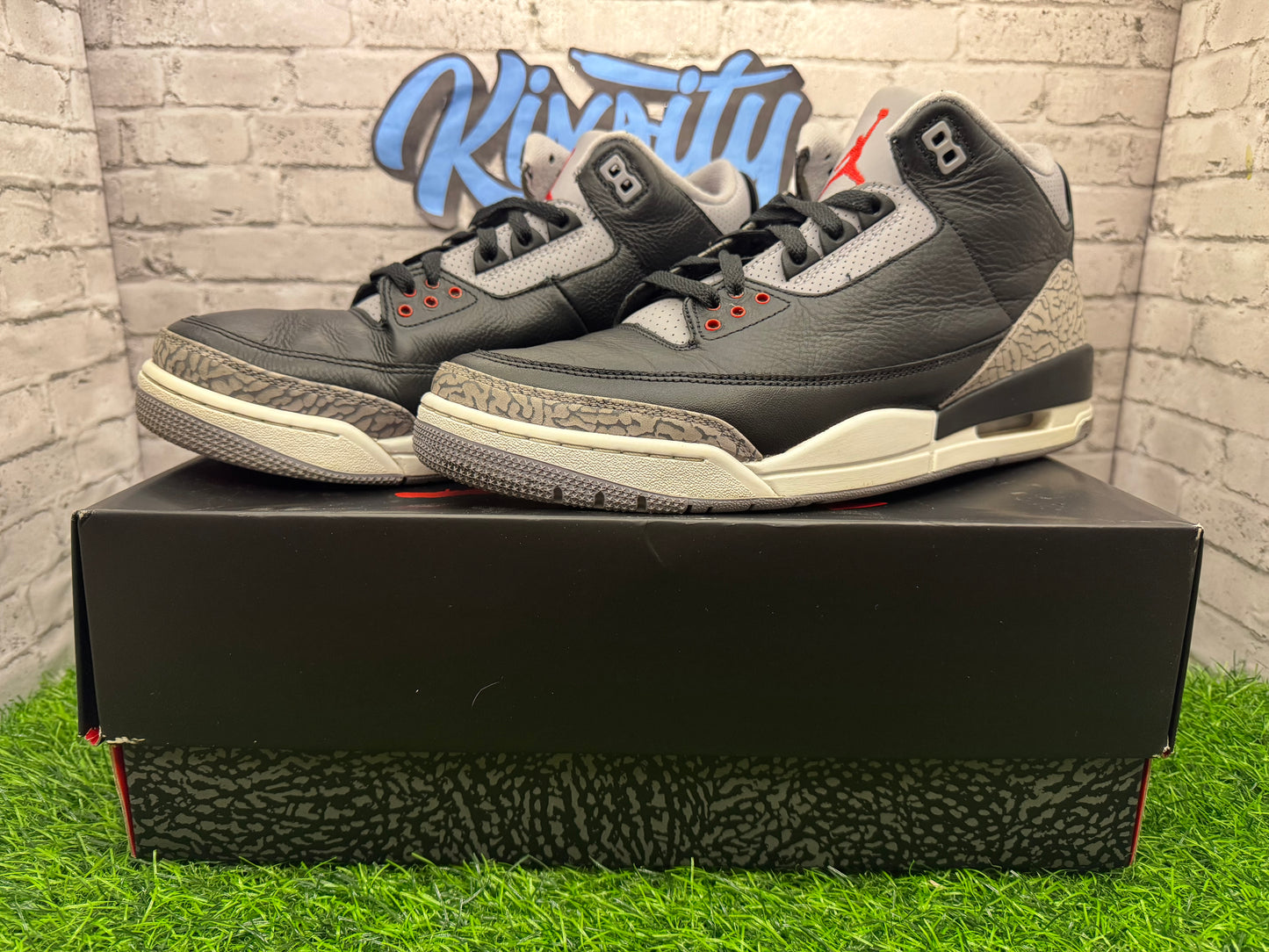 Jordan 3 Black Cement PO 11.5