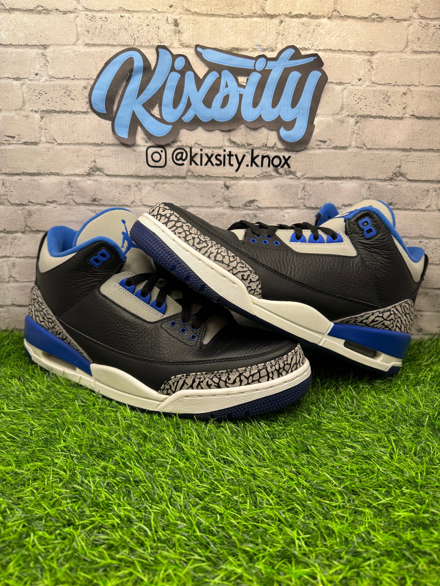 Jordan 3 Sport Blue 2014 PO (No Box) 12