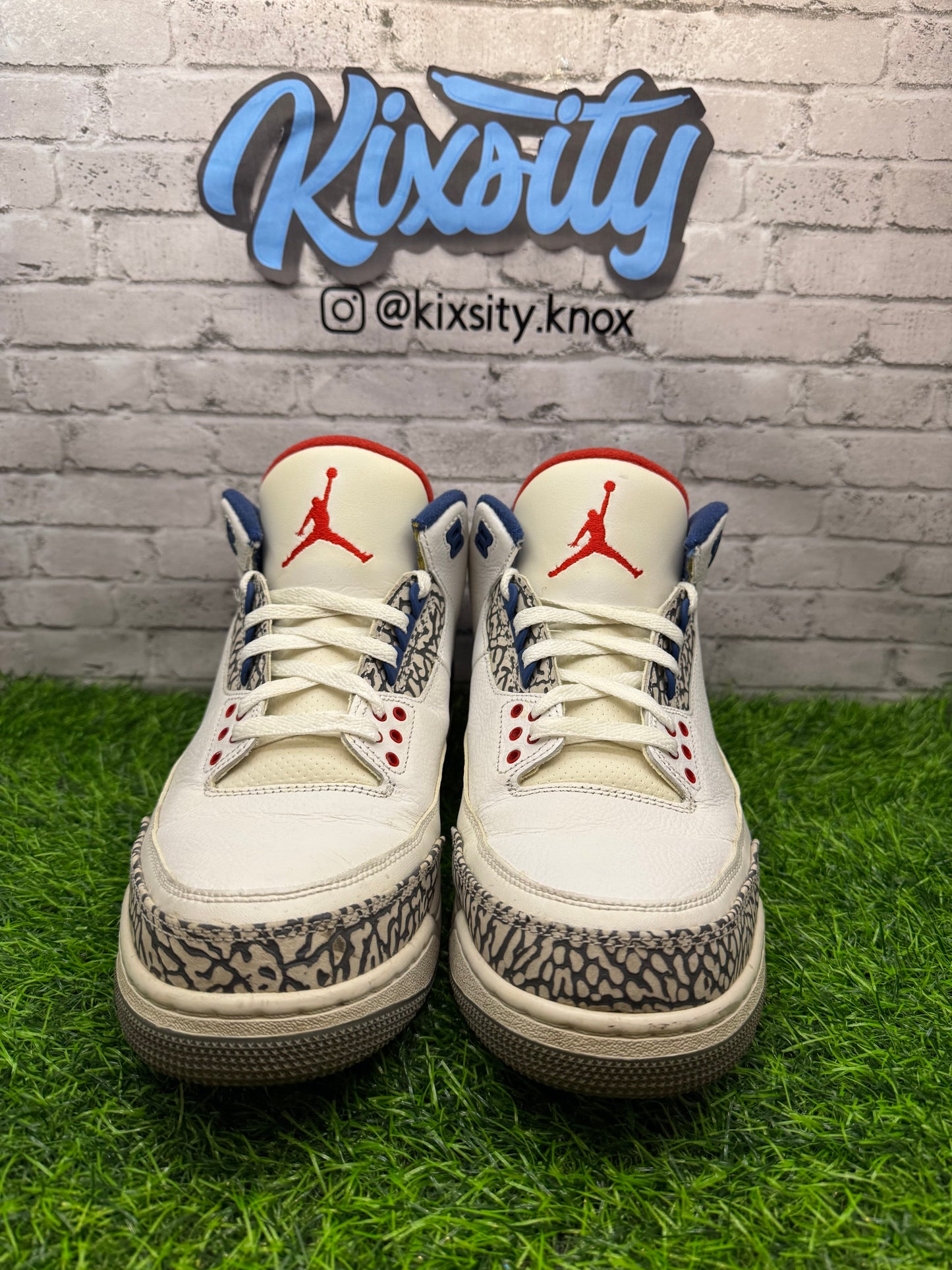 Jordan 3 True Blue 2016 PO (No Box) 11.5