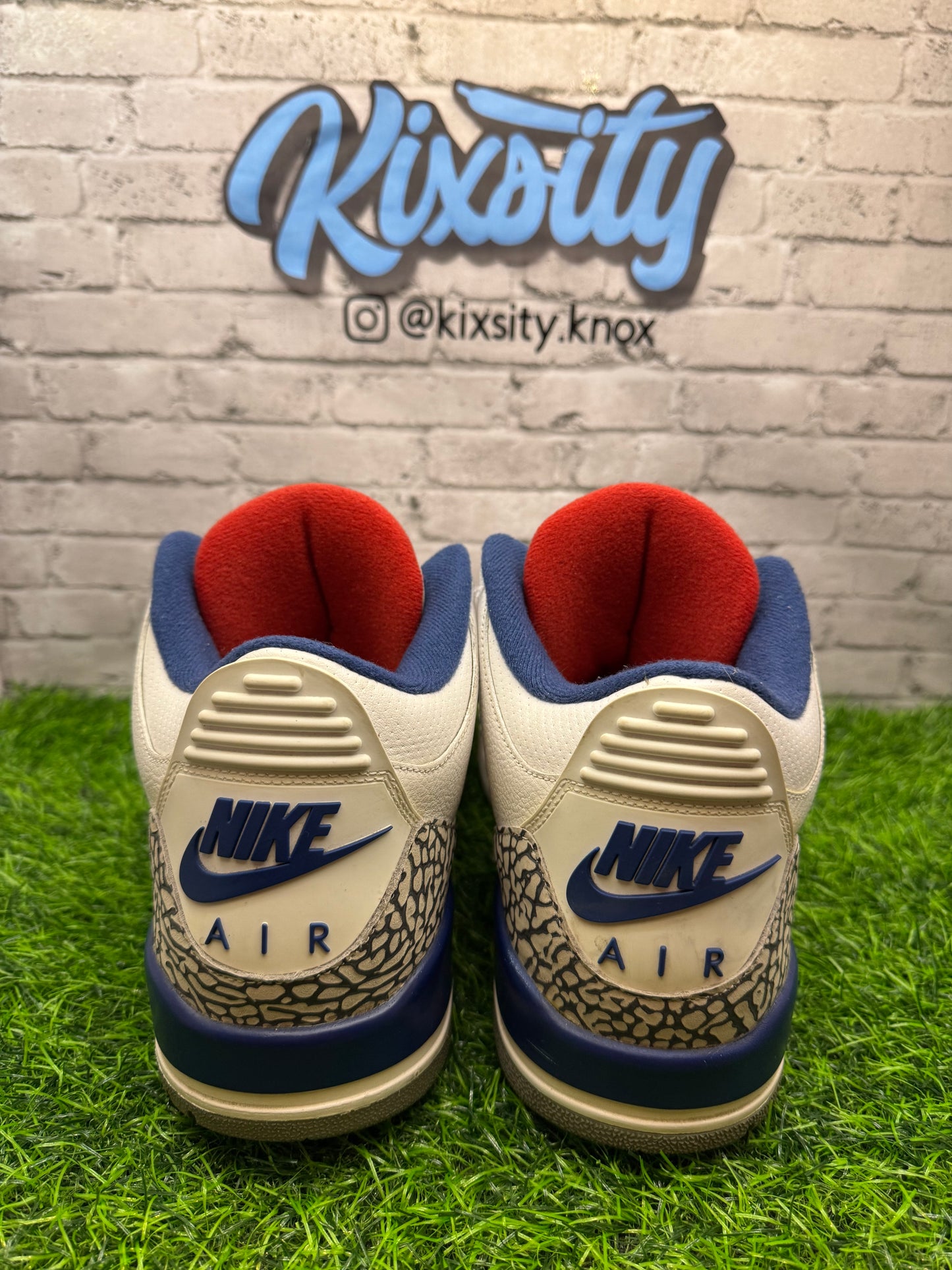 Jordan 3 True Blue 2016 PO (No Box) 11.5