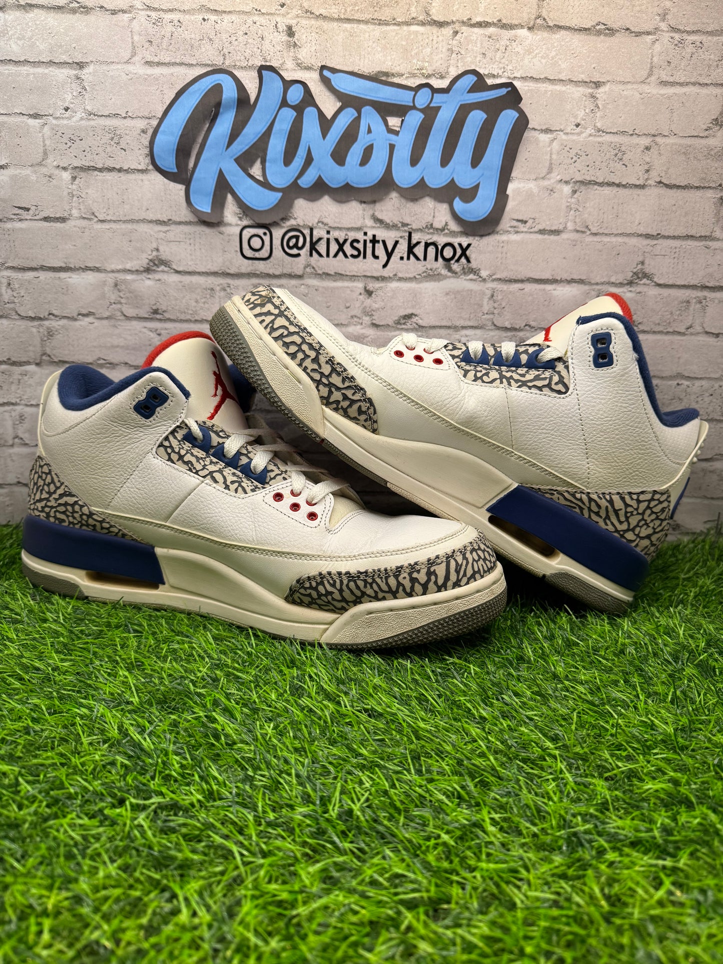 Jordan 3 True Blue 2016 PO (No Box) 11.5