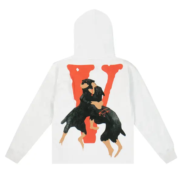 Vlone x City Morgue Dogs White Hoodie S