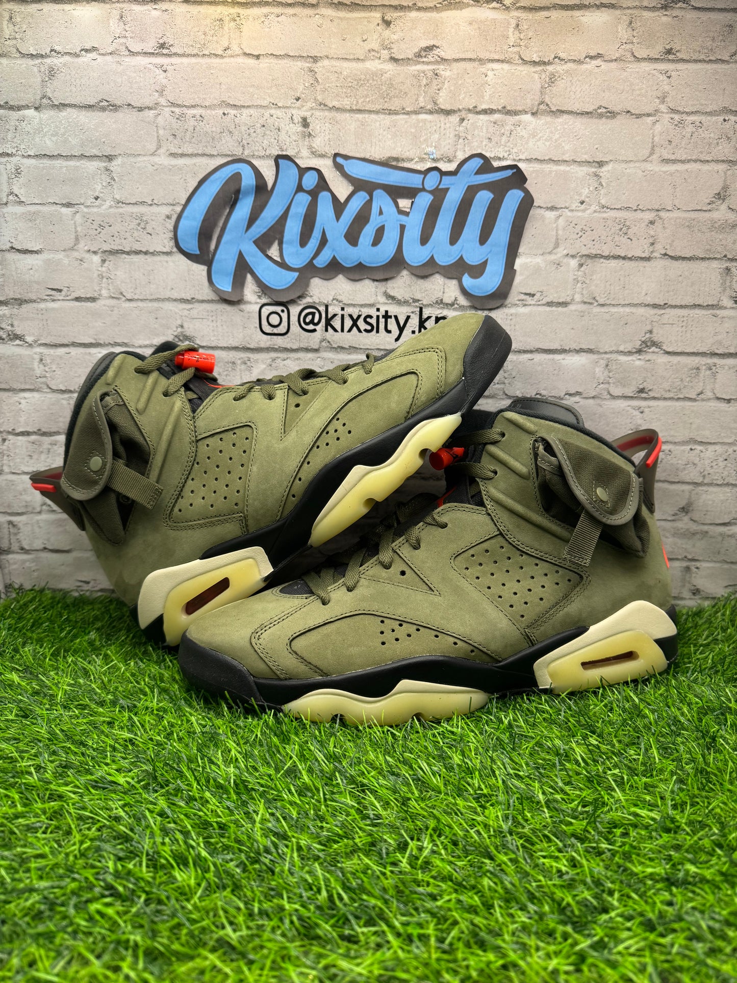 Jordan 6 Travis Scott Olive PO 11