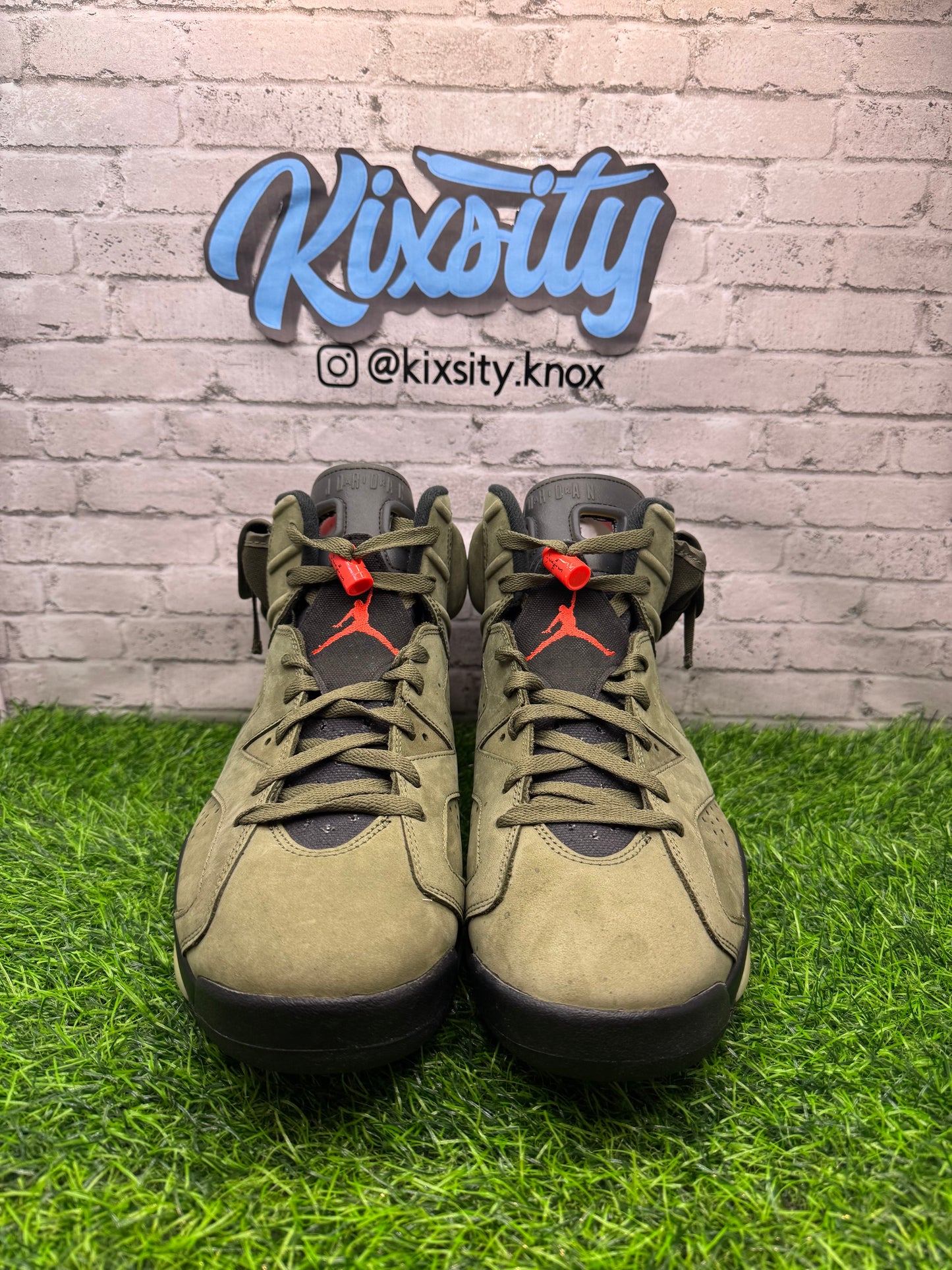 Jordan 6 Travis Scott Olive PO 11