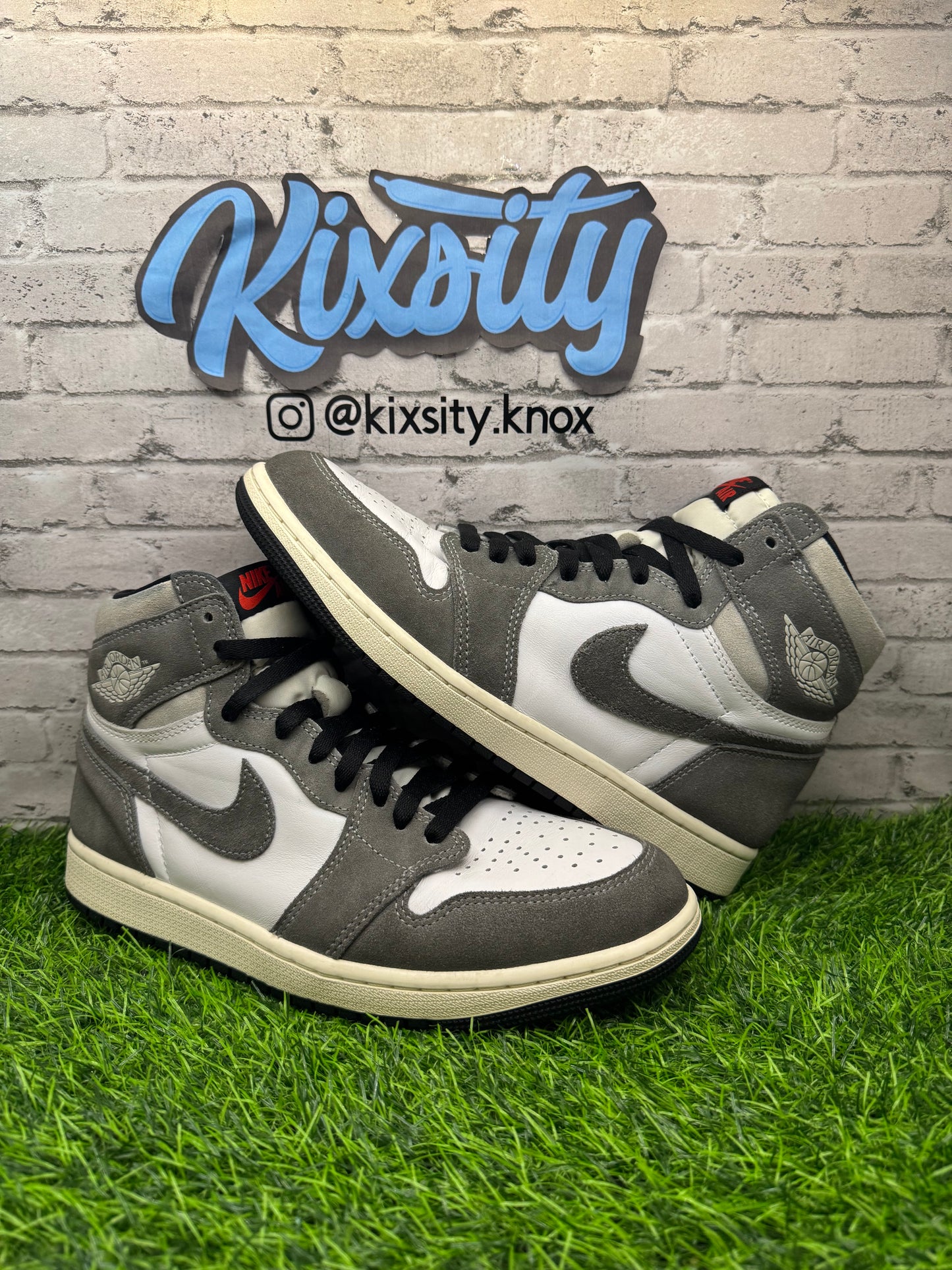 Jordan 1 High Washed Black PO 9