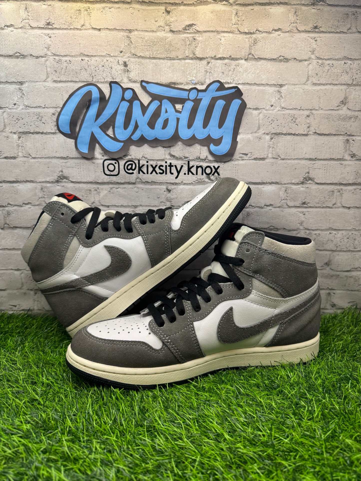 Jordan 1 High Washed Black PO 9