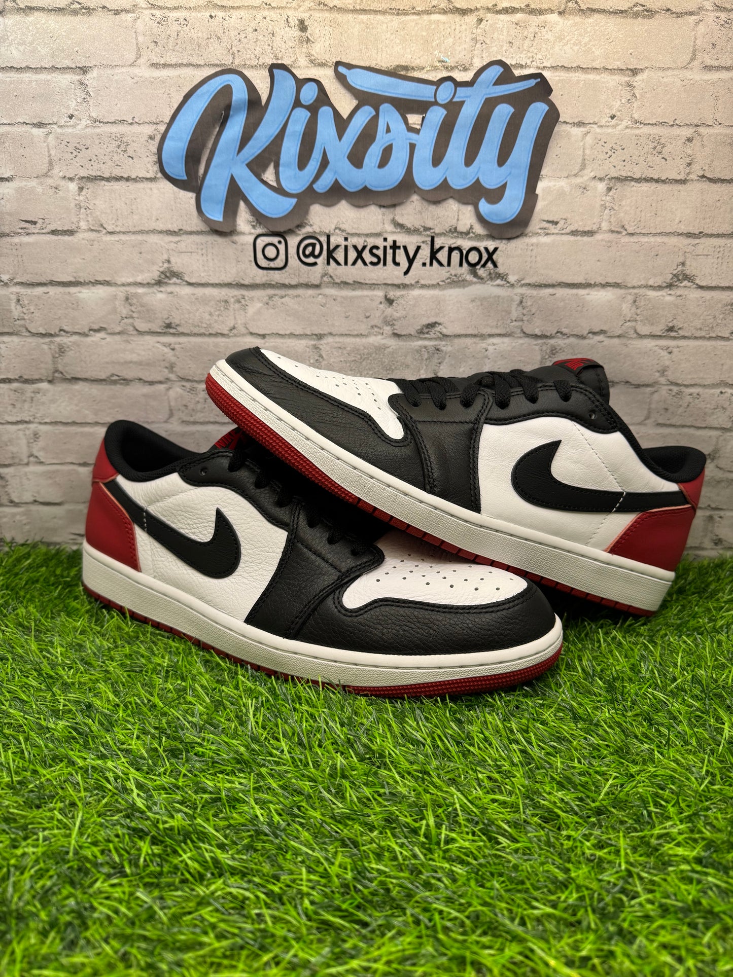 Jordan 1 Low Black Toe PO 12