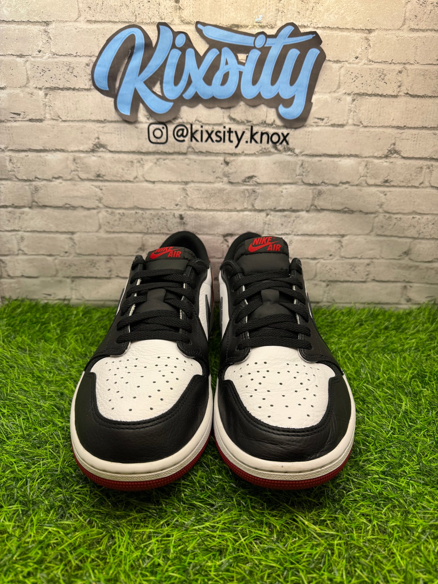 Jordan 1 Low Black Toe PO 12