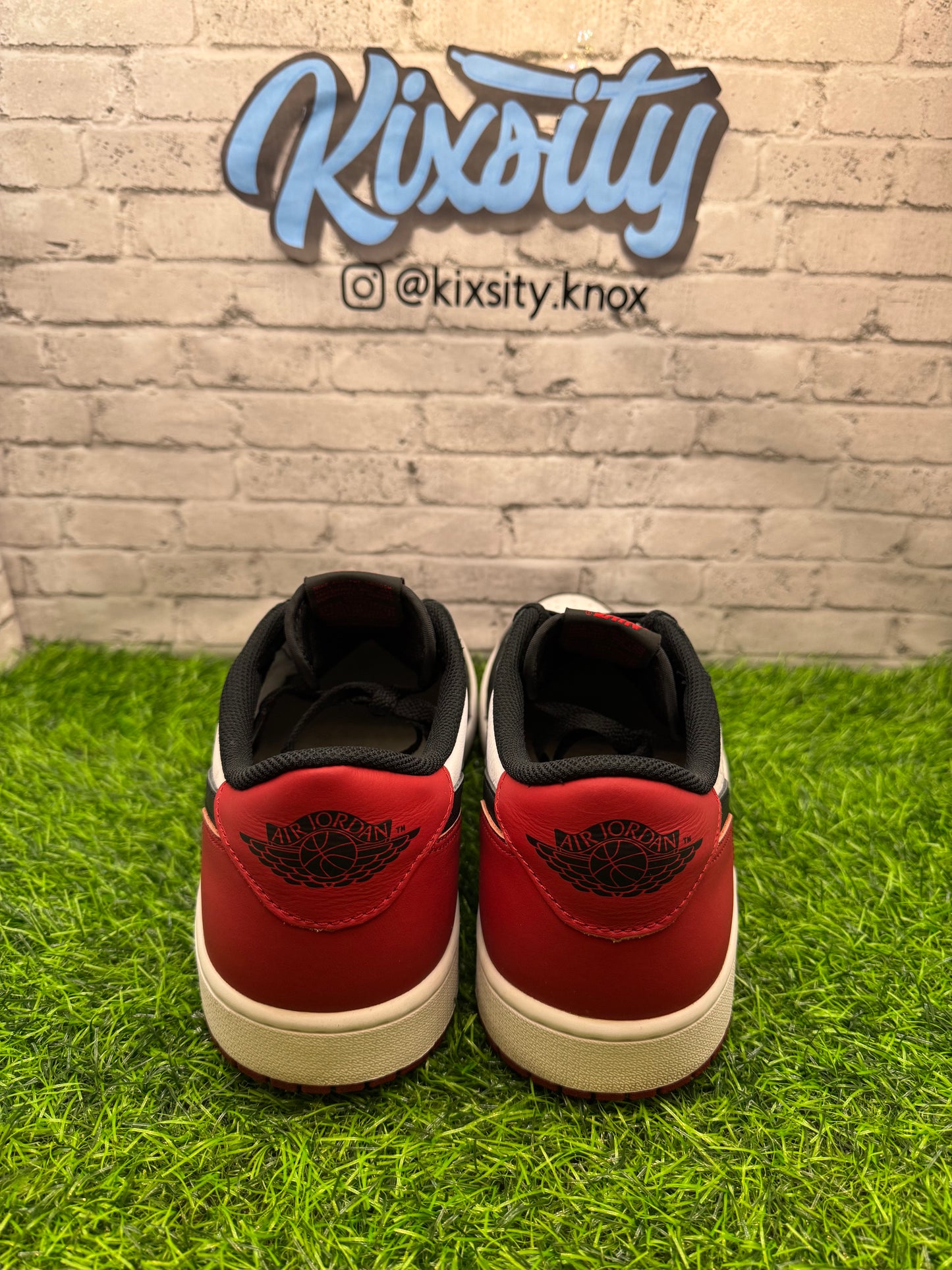 Jordan 1 Low Black Toe PO 12
