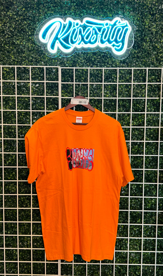 Supreme Payment Tee Orange L