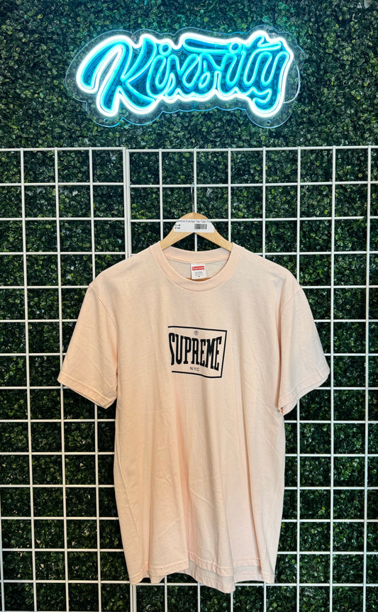 Supreme Everlast Tee Pale Pink M