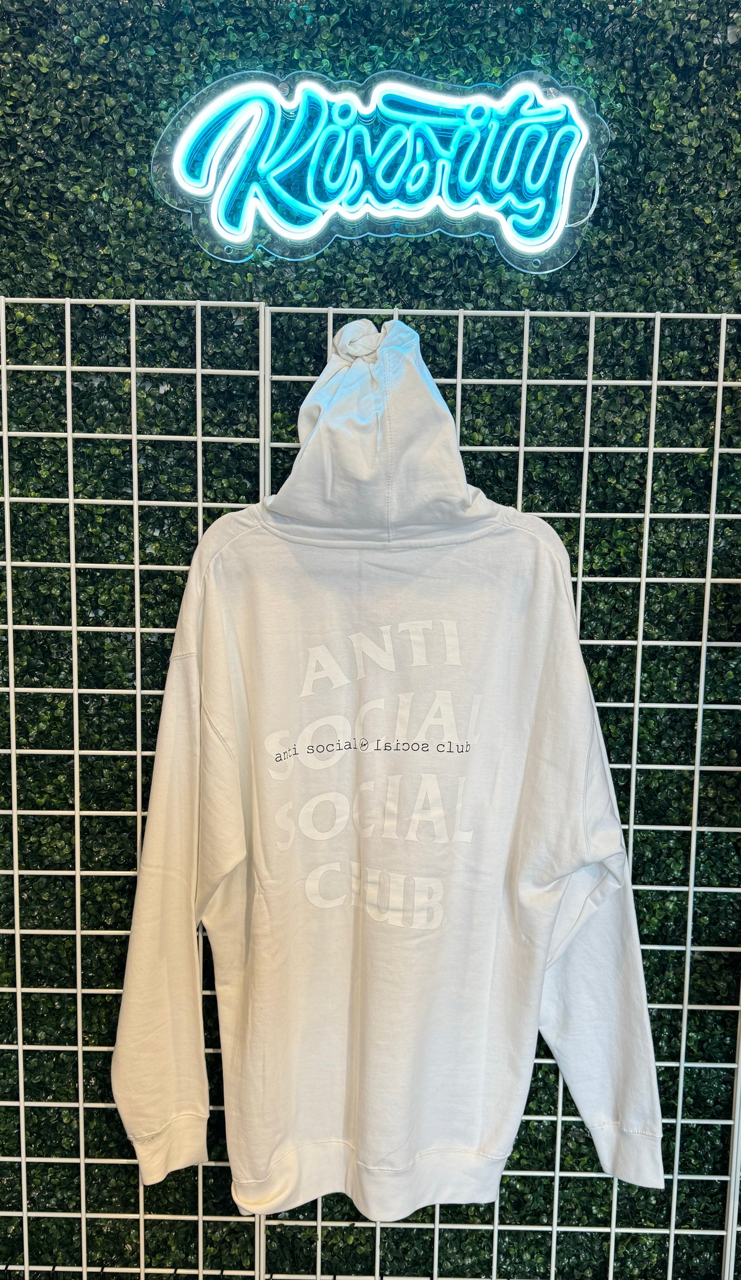 ASSC Fragment Hoodie White XXL