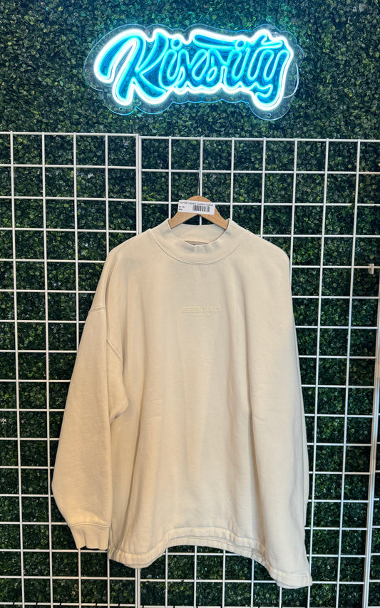 Essentials Crewneck Sweatshirt Eggshell XL