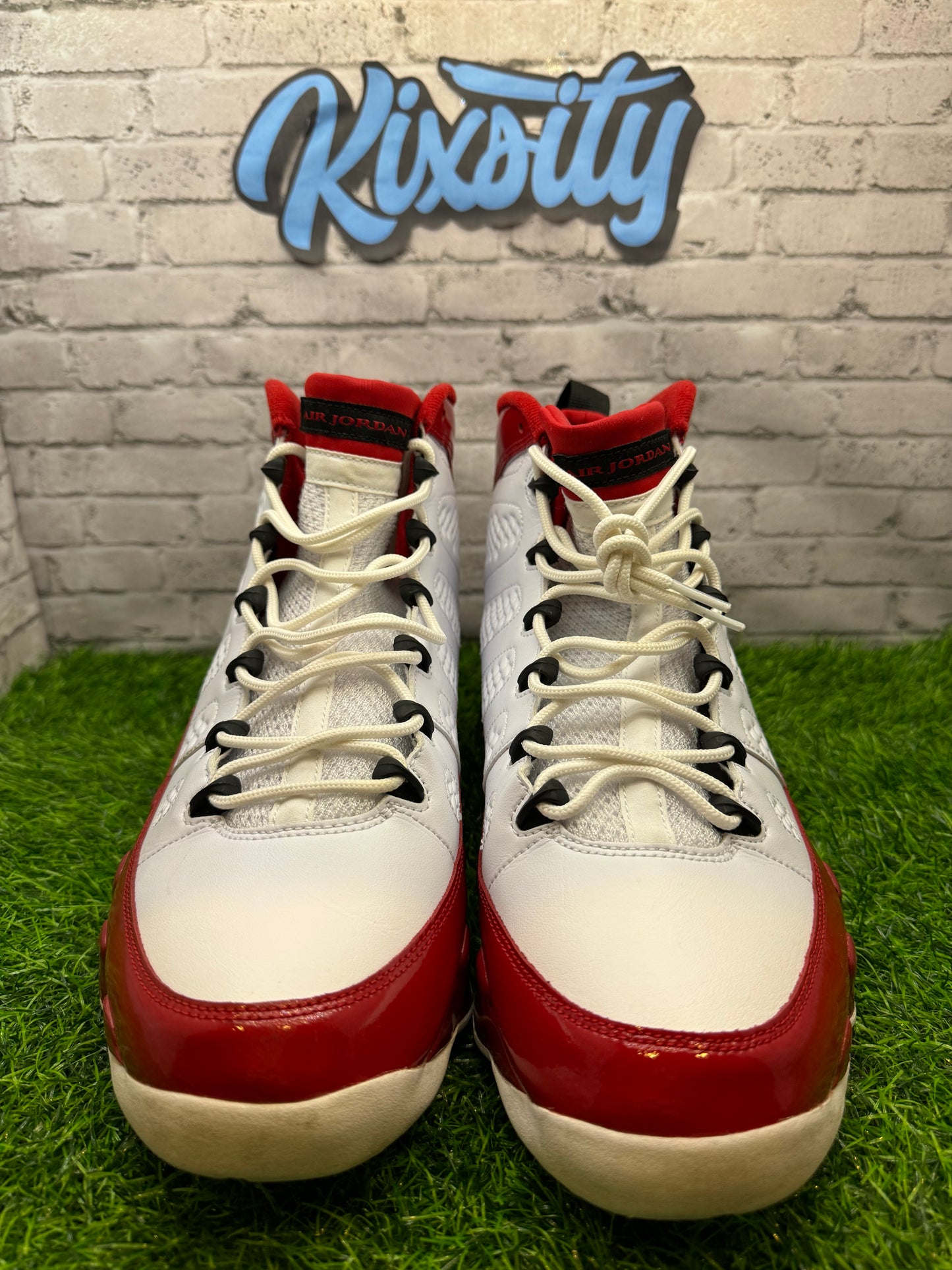 Jordan 9 White Gym Red PO 13