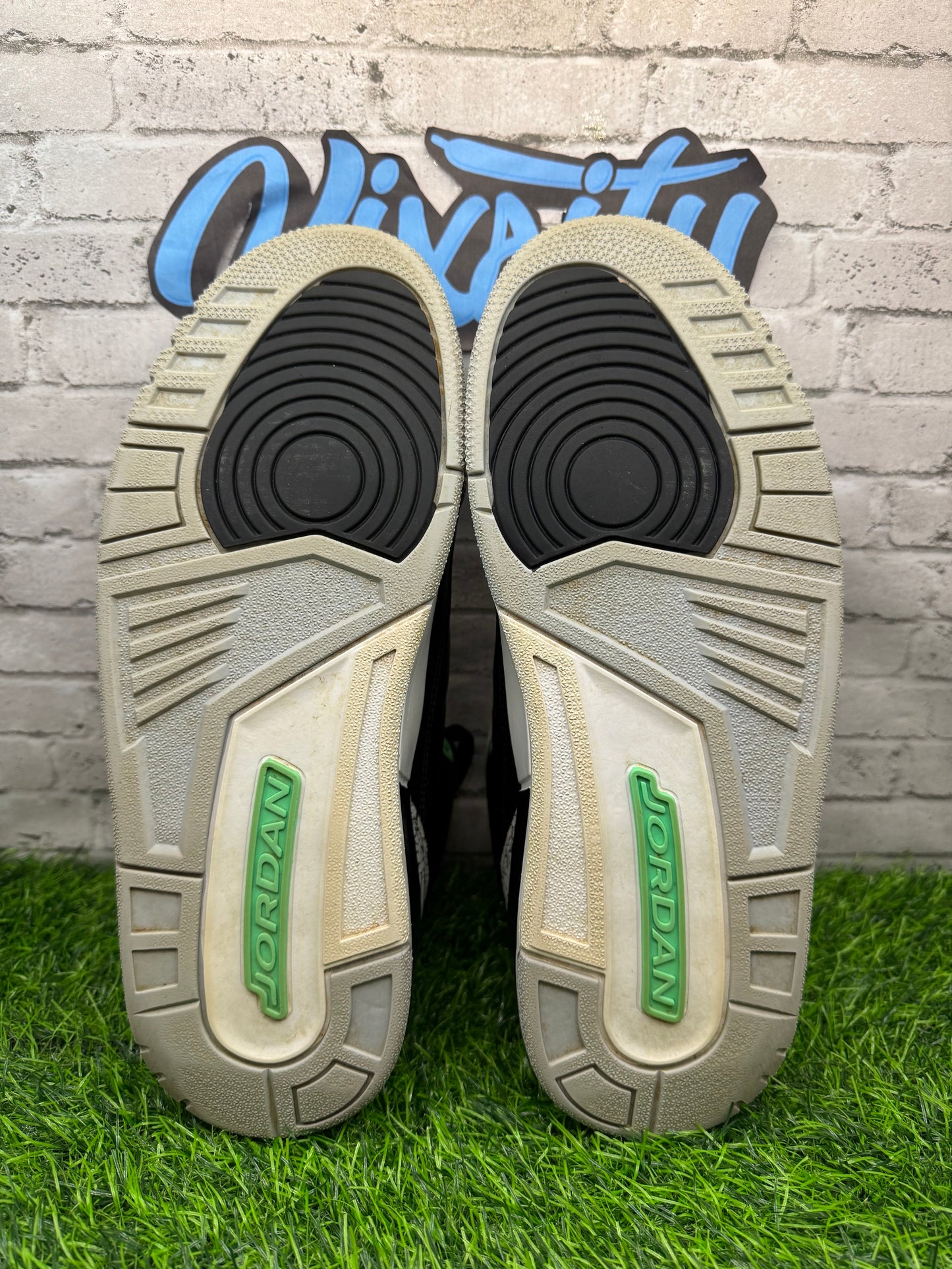 Jordan 3 Green Glow PO 9.5