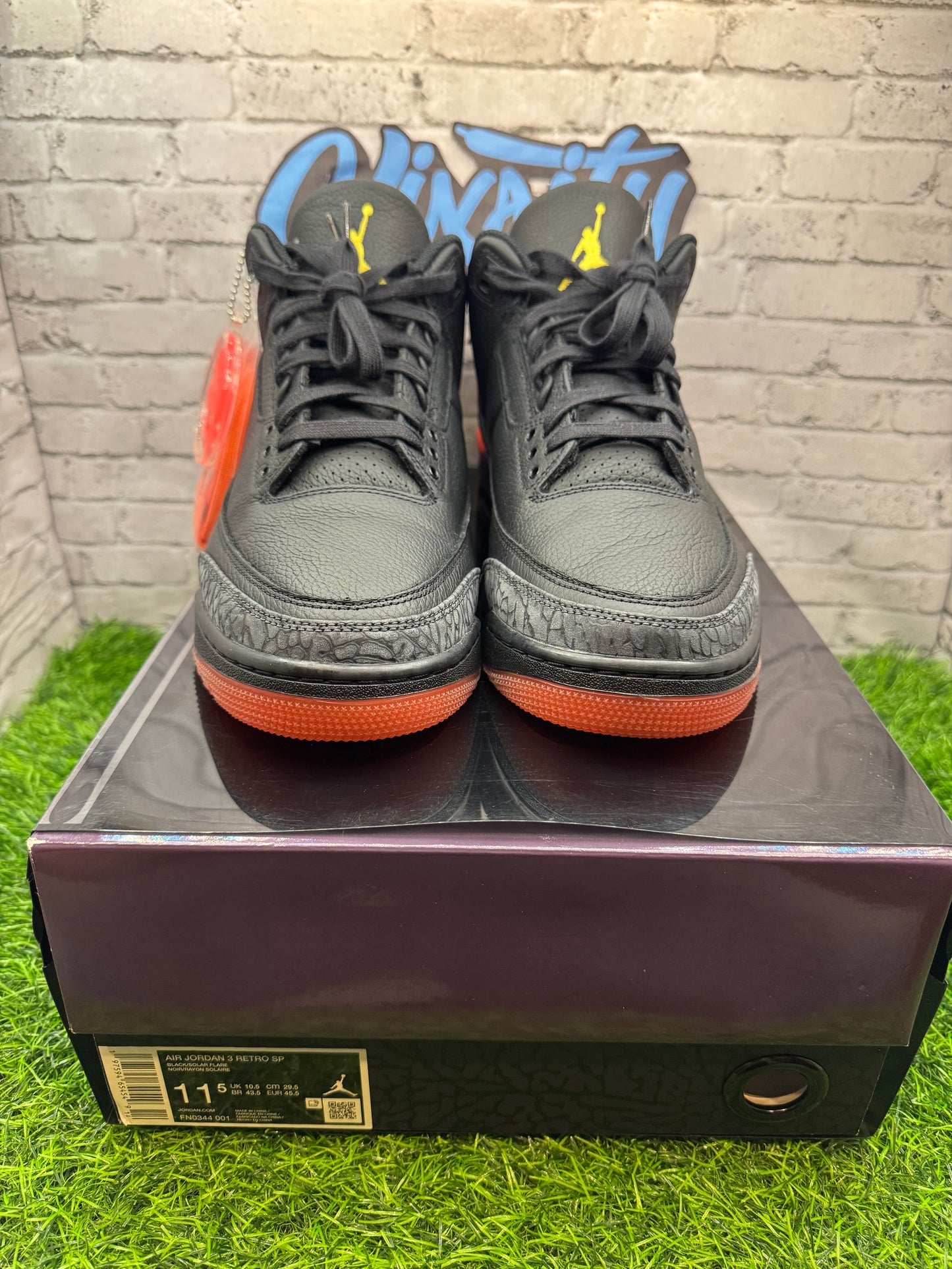 Jordan 3 J Balvin Rio (Worn 1X) 11.5