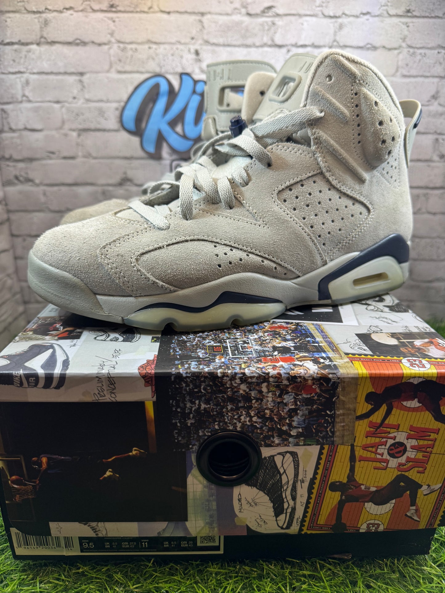Jordan 6 Georgetown PO 9.5