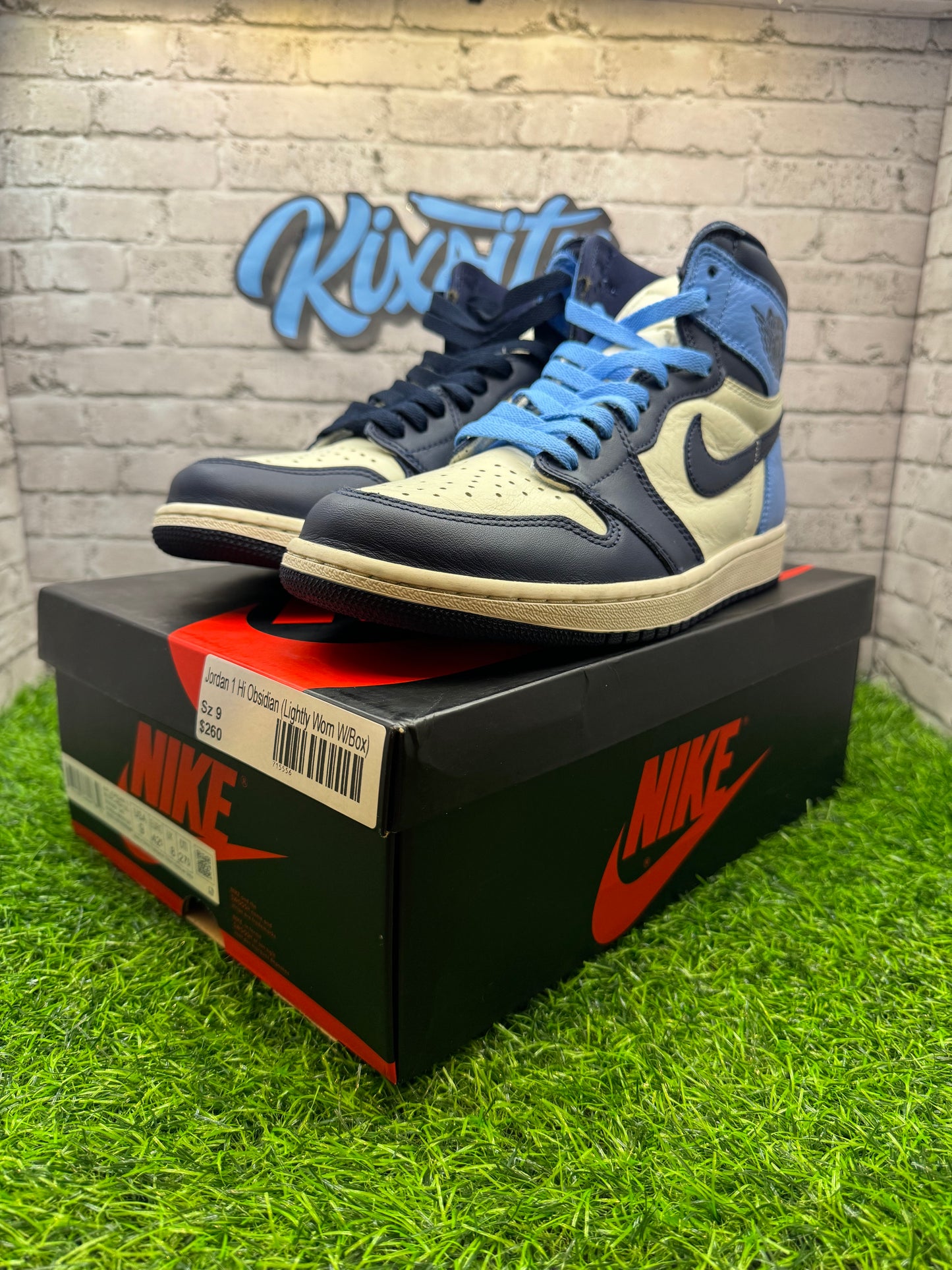 Jordan 1 High Obsidian PO 9