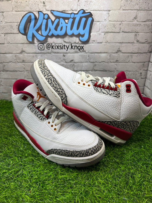 Jordan 3 Cardinal PO (Rep Box) 11