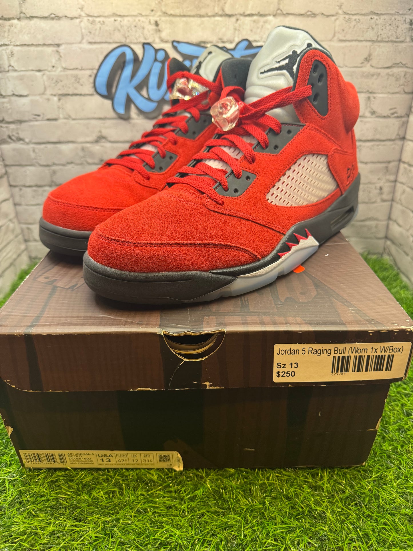 Jordan 5 Raging Bull PO 13