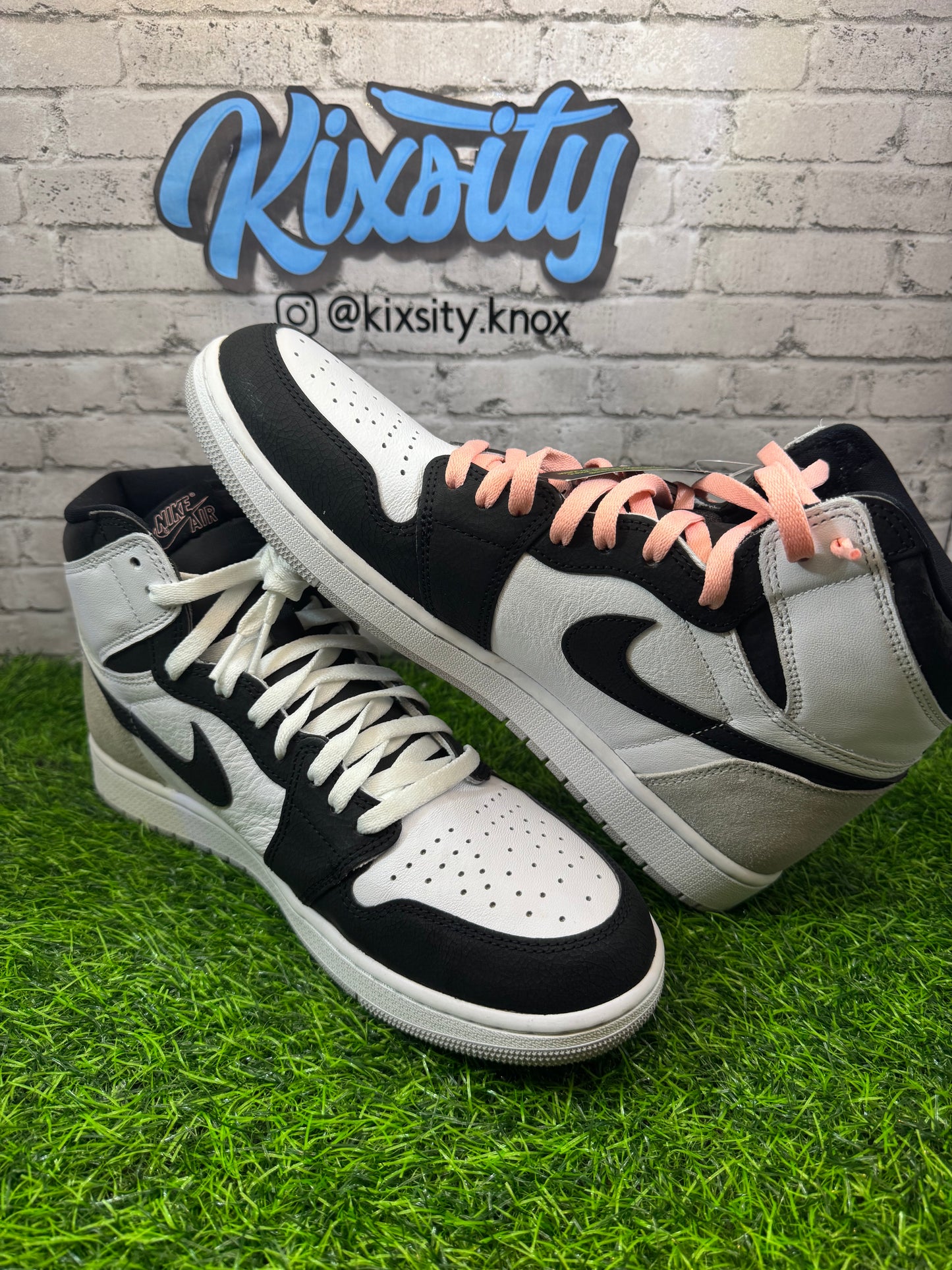 Jordan 1 High White Bleached Coral PO 12