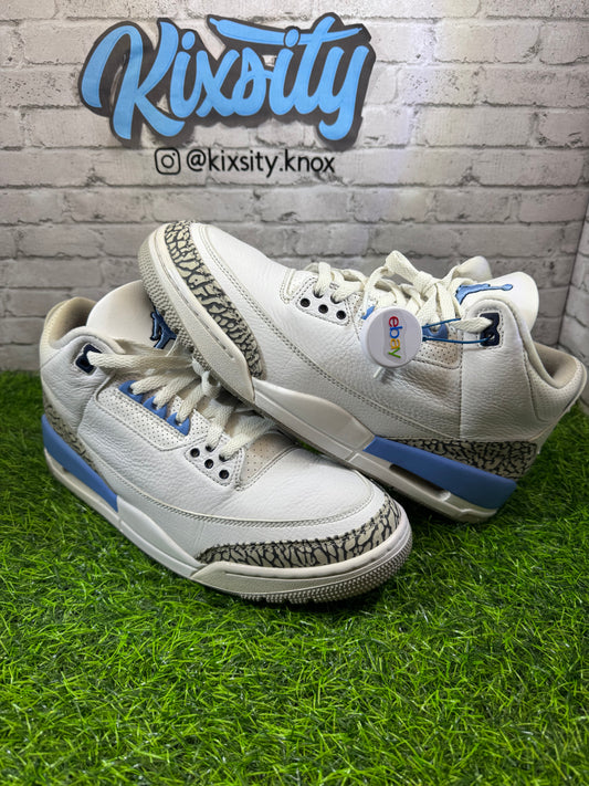 Jordan 3 UNC PO 10.5