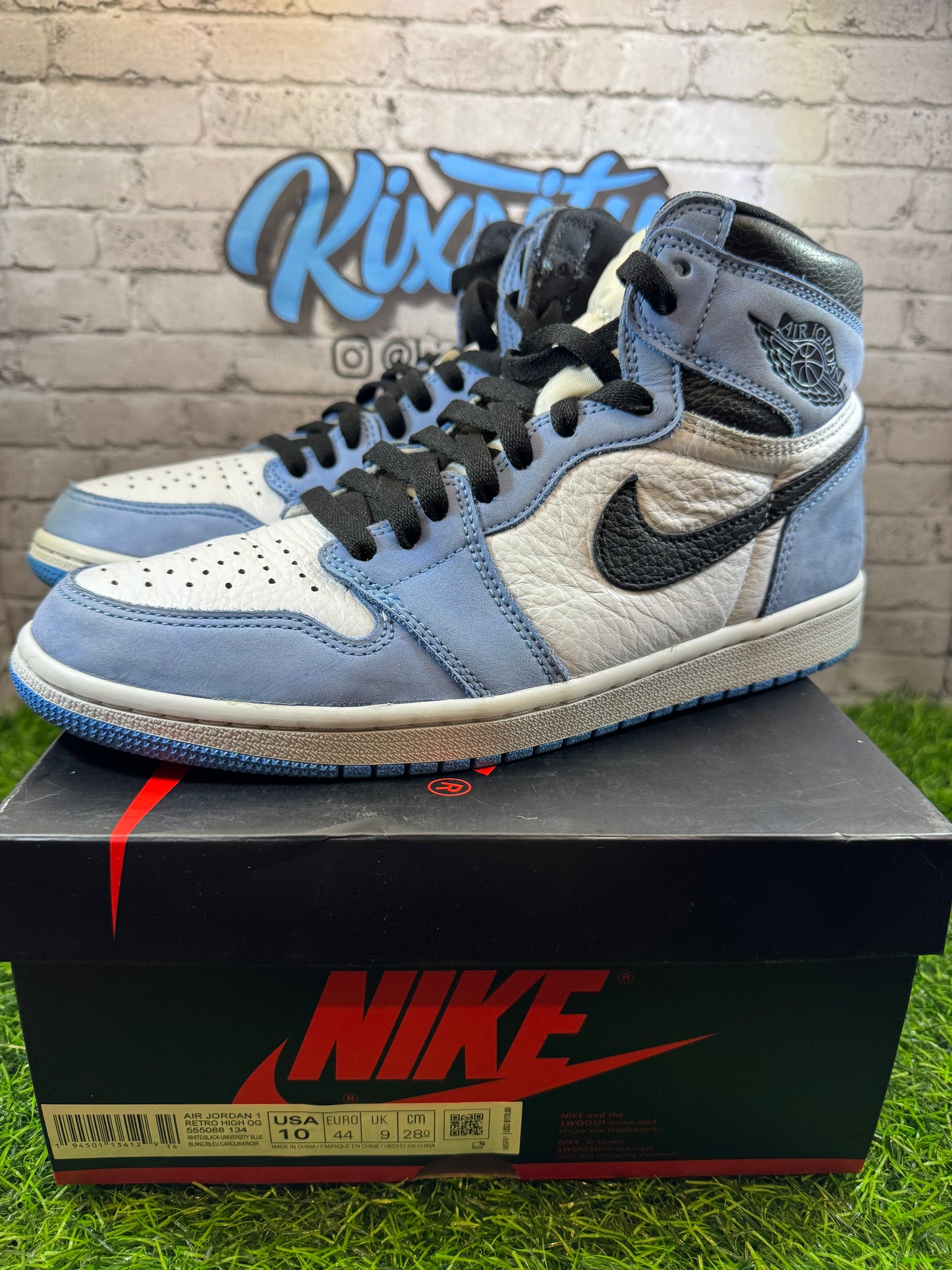 Jordan 1 High University Blue PO 10