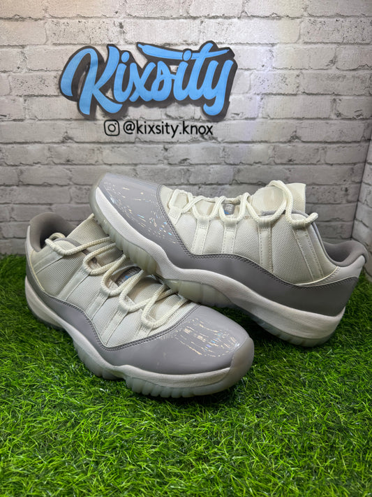 Jordan 11 Low Cement Grey PO 12