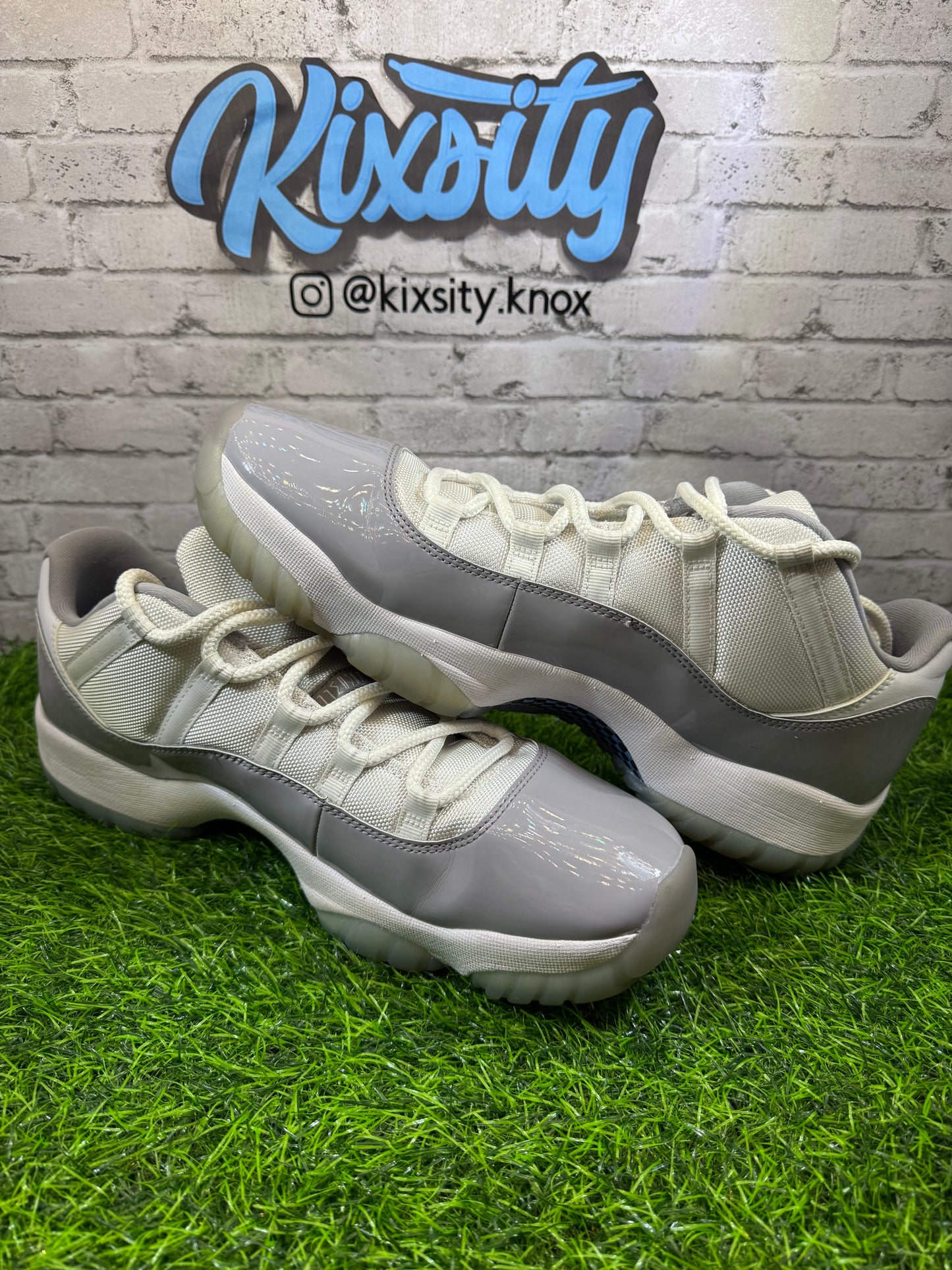 Jordan 11 Low Cement Grey PO 12