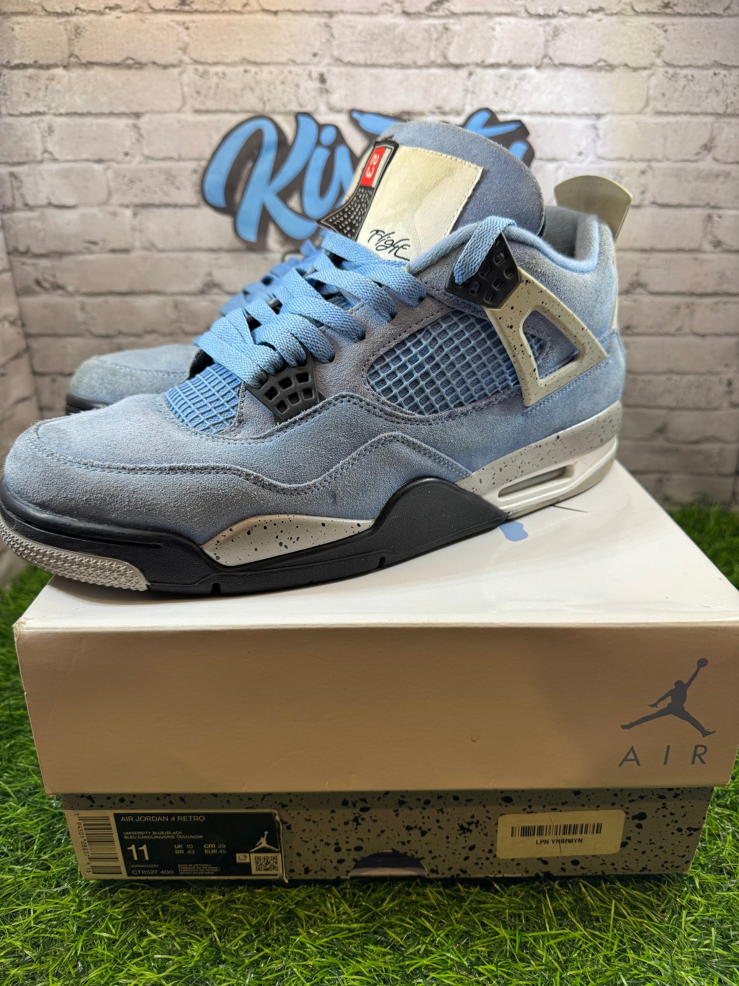 Jordan 4 University Blue PO 11