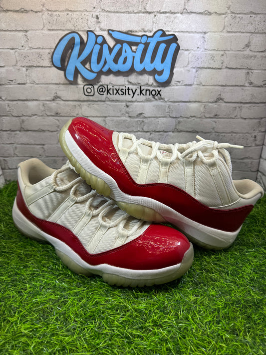 Jordan 11 Low Cherry (2016) PO 11.5