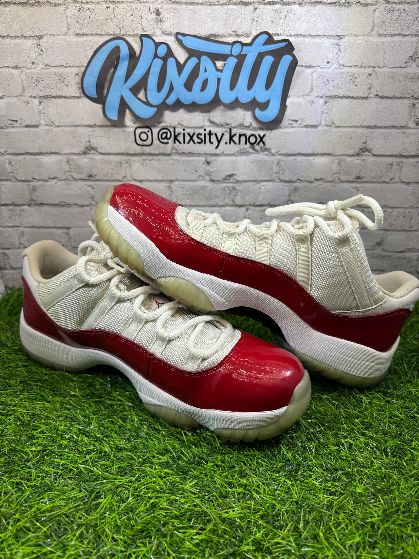 Jordan 11 Low Cherry (2016) PO 11.5