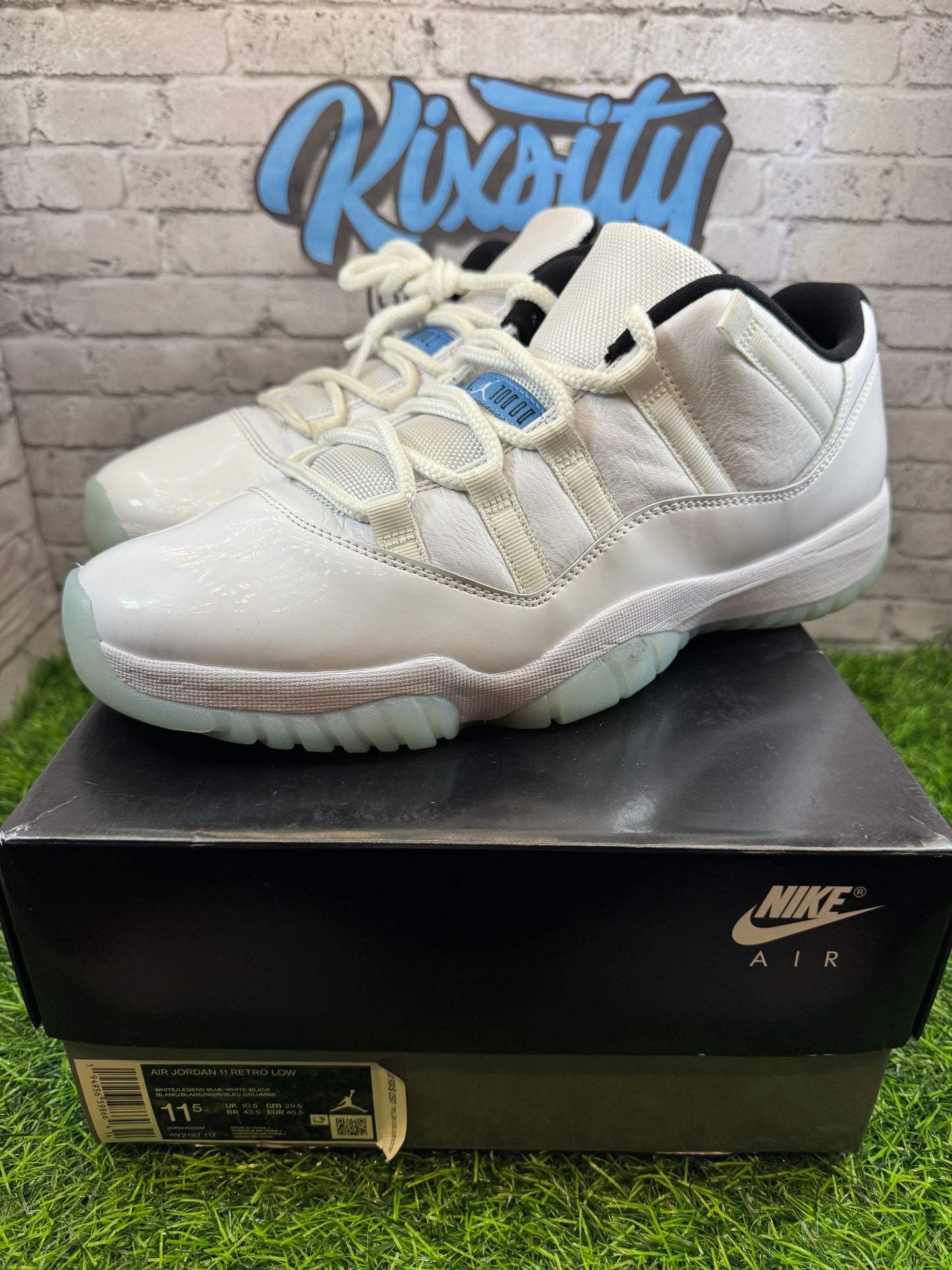 Jordan 11 Low Legend Blue PO 11.5