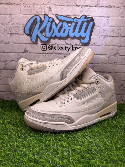 Jordan 3 Craft Ivory PO (No Box) 10.5