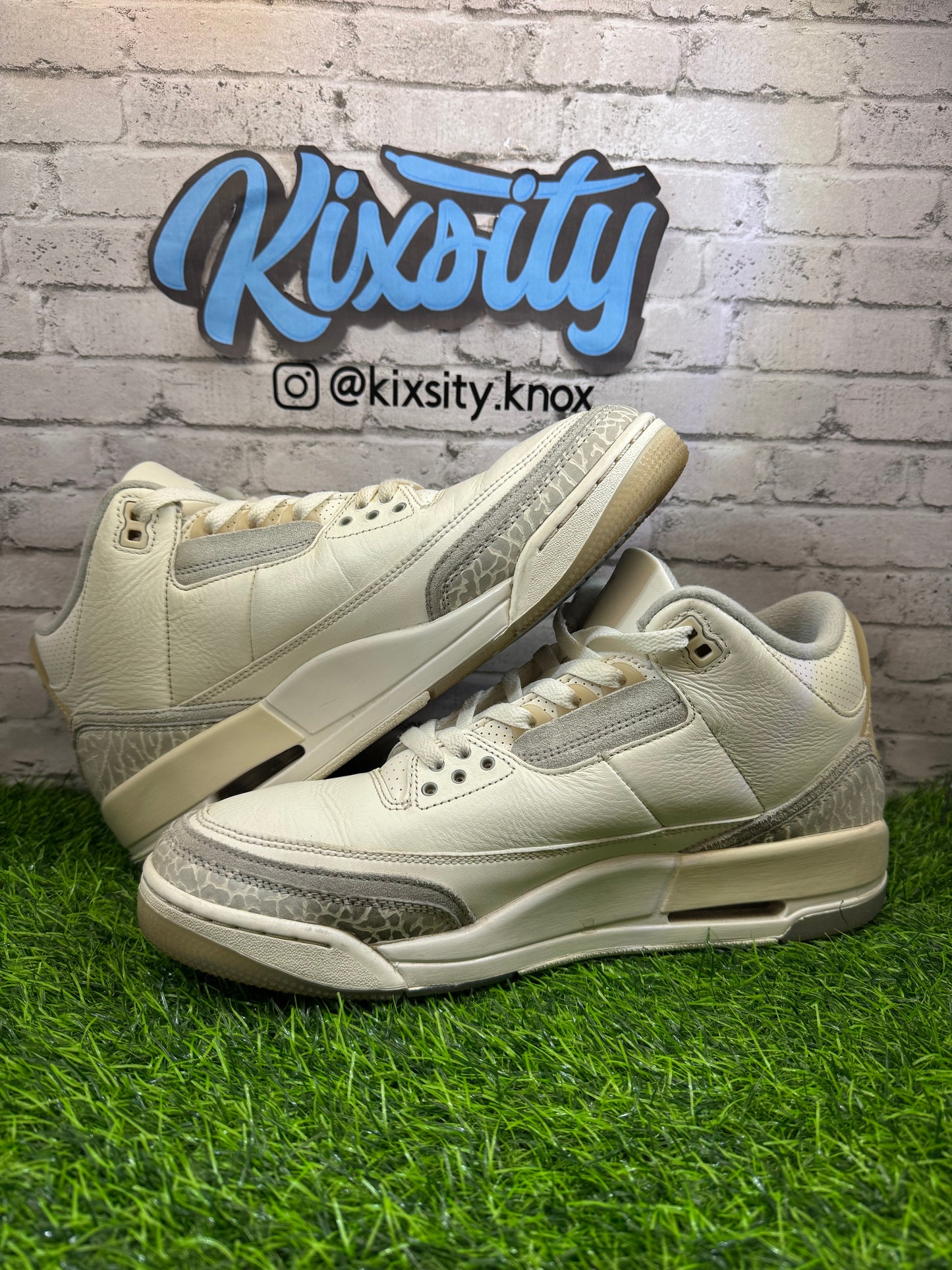 Jordan 3 Craft Ivory PO (No Box) 10.5