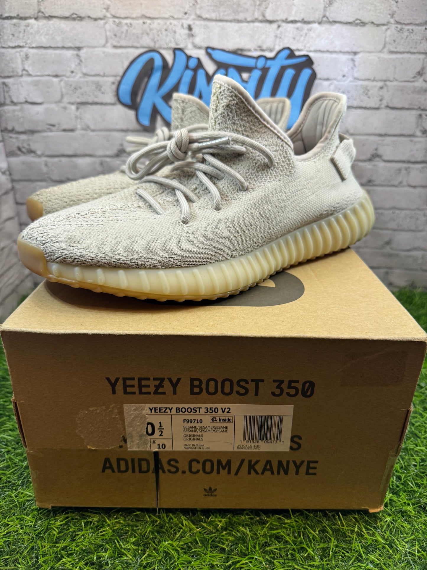 Yeezy 350 V2 Sesame PO 10.5