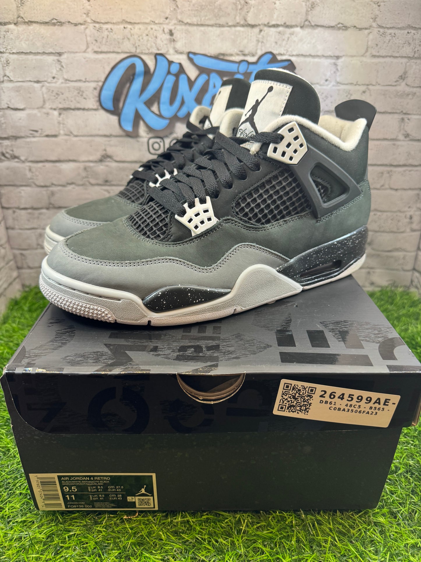 Jordan 4 Fear PO 9.5