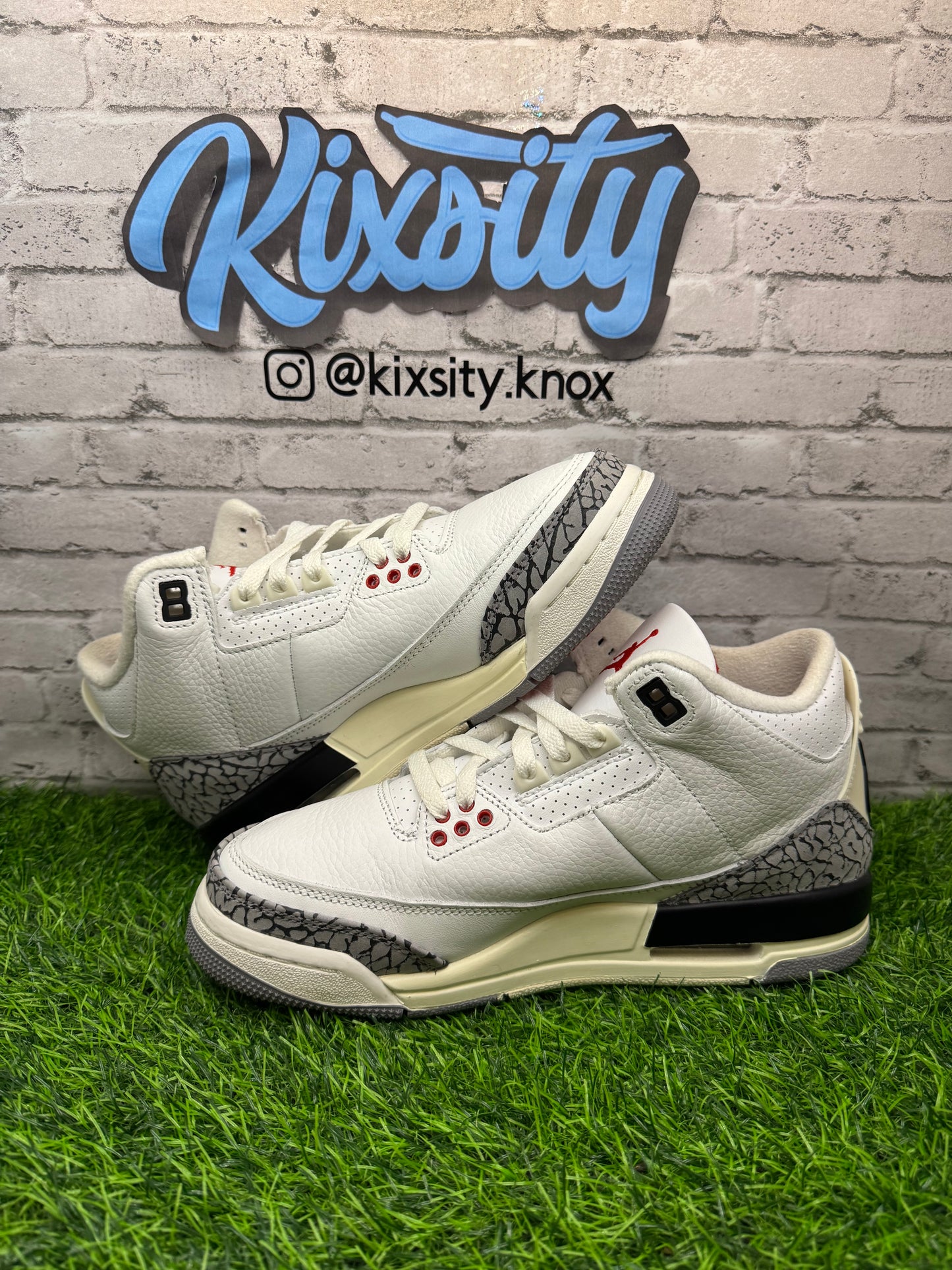 Jordan 3 White Cement Reimagined PO GS 6Y