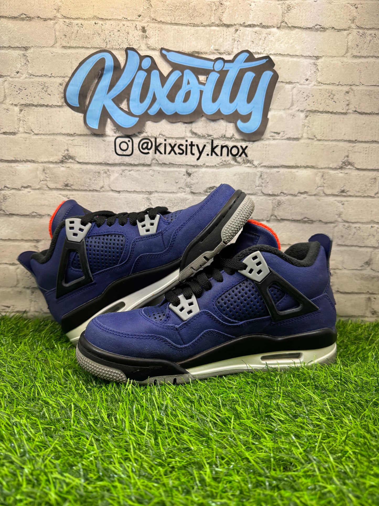 Jordan 4 Winterized Loyal Blue PO GS 5Y
