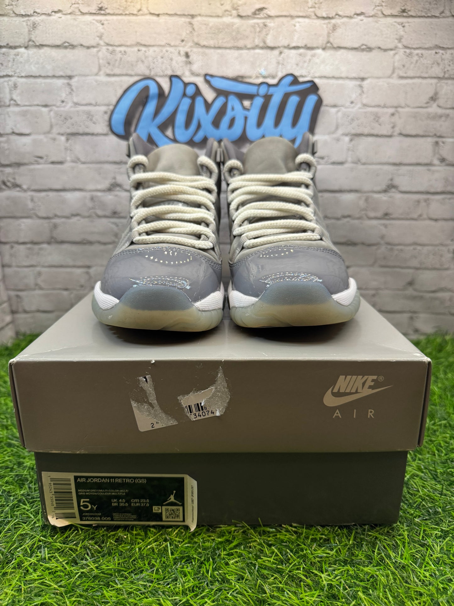 Jordan 11 Cool Grey PO GS 5Y