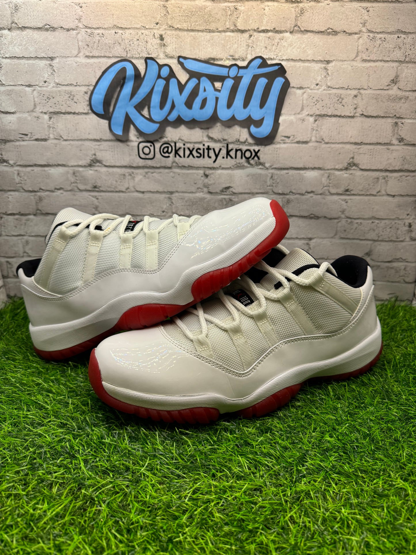 Jordan 11 Low White/Red (2012) PO 11