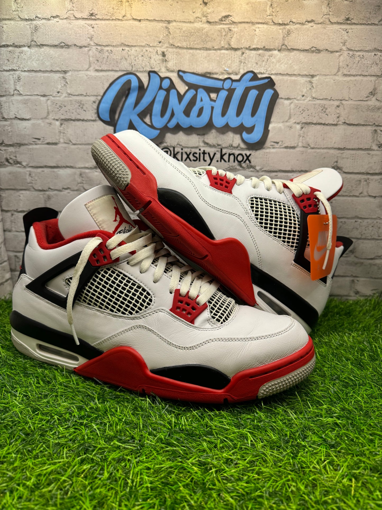 Jordan 4 Fire Red PO 13