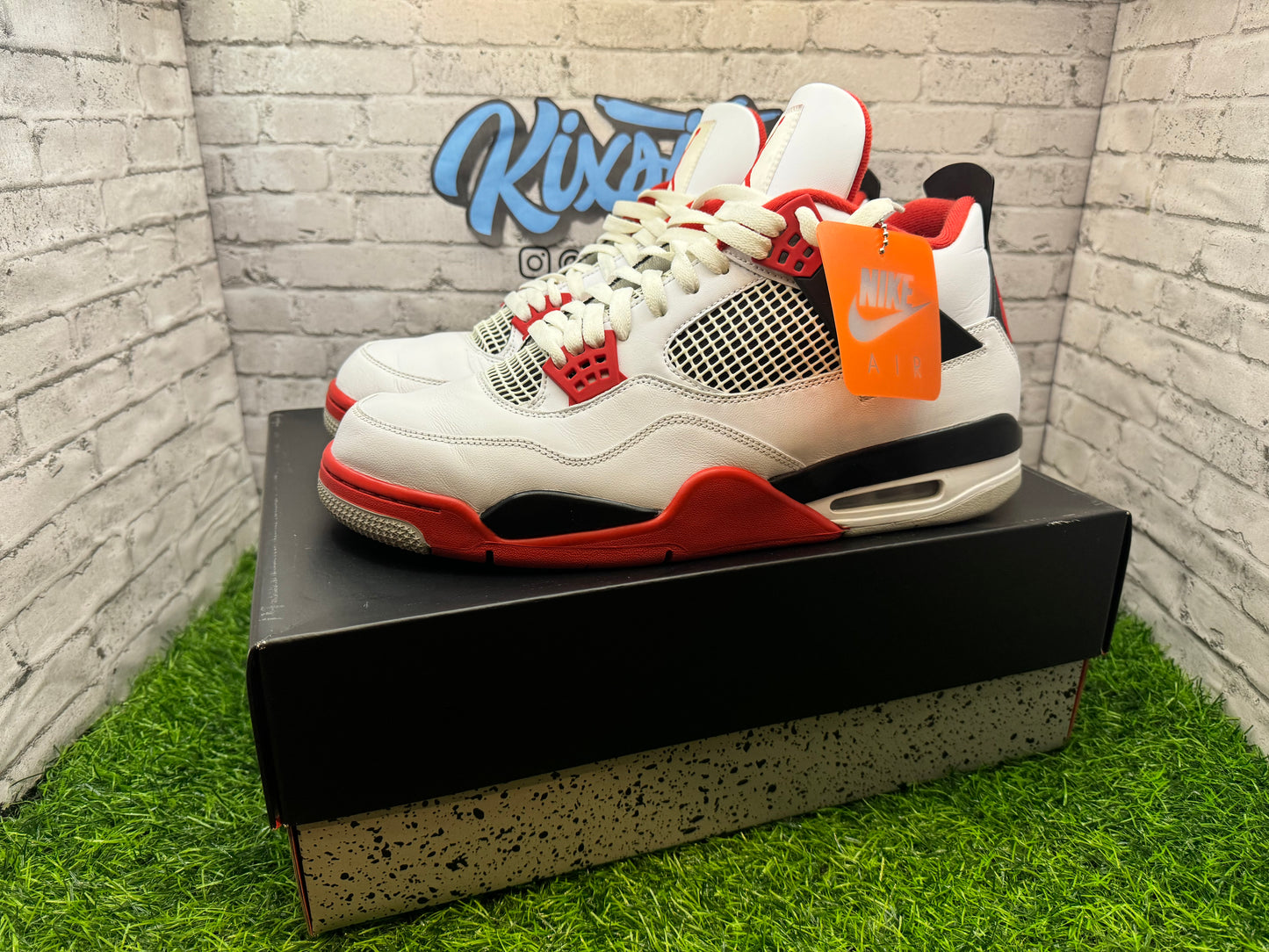 Jordan 4 Fire Red PO 13