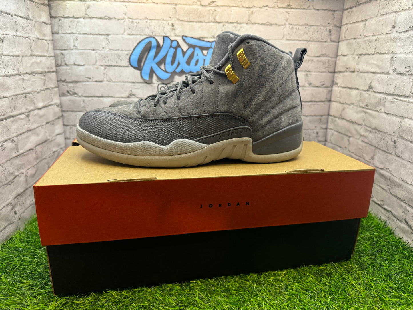 Jordan 12 Dark Grey PO 11