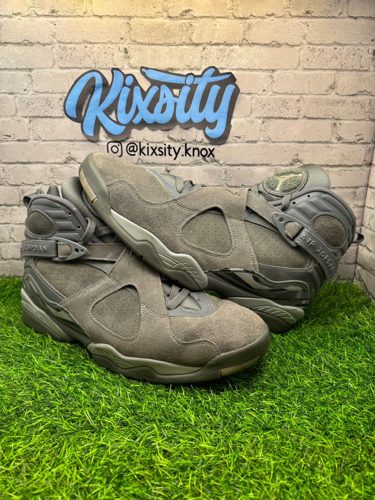 Jordan 8 Cool Grey PO (No Box) 14